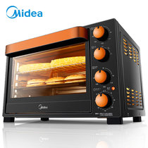 美的（Midea）32L大容量电烤箱T3-L326B 家用烘焙多功能电烤炉 旋转烧烤 上下管独立 家电(独立控温 360度旋转烧烤)