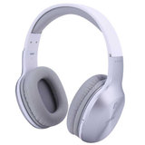 漫步者(EDIFIER) W80BT 头戴式耳机 音质清晰 有效隔噪 蓝牙耳机 银色