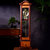 汉时（Hense）欧式客厅机械装饰座钟中式复古实木台钟HD96125(椴木-透视发条机芯)