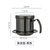 越南滴漏咖啡壶304不锈钢滤杯家用手冲咖啡配套器具冲泡壶咖啡杯(越南壶(黑色) 默认版本)