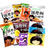 台湾进口休闲零食维力张君雅小妹妹超值热销组合装5口味13袋