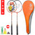 红双喜DHS羽毛球拍 铝合金羽毛球单拍 S-3601单拍 买一支送一支(单只)