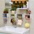 创简坊（CJIANFF）创意数字9塑料肥皂盒 吸盘肥皂架吸壁式香皂盒 浴室卫生间置物(8字粉色)