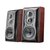 惠威(HIVI) M803A高保真书架无源音箱2.0声道hifi音箱 家用音响设备 桌面式木色原木皮饰面