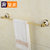 皇姿 卫生间浴室挂件欧式毛巾杆置物架 金色单杆毛巾架(欧式金色)