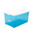 爱丽思IRIS 环保塑料彩色透明整理收纳箱大号SSB储物盒SuperStar系列(60L单个蓝色)