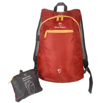 MASCOMMA男女款休闲旅行双肩背包轻便可折叠收纳包旅游背包便携包BS00804(砖红色)