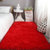 北欧ins地毯客厅茶几卧室少女满铺可爱网红床边地毯垫子地垫毛毯(长毛大红色（扎染）)