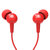 JBL C100SI 入耳式运动耳机 通话带麦线控音乐跑步耳机(红色)第2张高清大图