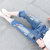 2017年夏季新款女式装韩版弹力修身显瘦铅笔小脚时尚七分牛仔裤(浅蓝色 31)