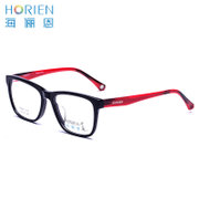 海俪恩近视眼镜框 大框眼镜架 时尚板材光学镜框6007(红色C17)