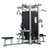 康林GS320 四站多功能训练器 室内商用四方位组合力量训练器 健身房综合训练器械(银灰色 综合训练器)