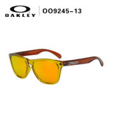 Oakley欧克利OO9245系列 轻便运动休闲太阳镜时尚墨镜04-06-13色号3色可选(黑框黄色)