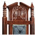 GX 法院专用家具实木法官椅审判椅书记员椅(海棠色 GX-F06)