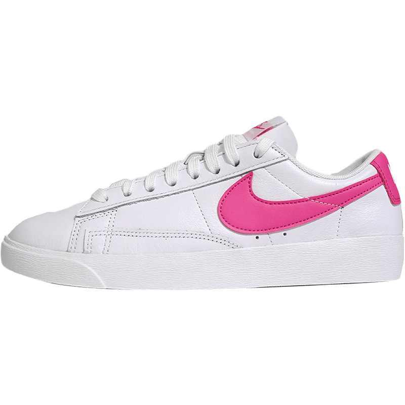 耐克板鞋女鞋nike w blazer low开拓者轻便皮质休闲板鞋av9370-102