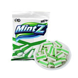 明茨MintZ双重薄荷味软糖(凝胶糖果)150g*2 超市同款 网红威化 原装进口 香脆不掉渣 多口味选择
