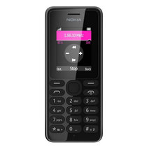 Nokia/诺基亚108 (RM-944) 直板按键 双卡双待 老人学生备用小手机 单卡版(黑色 官方标配)