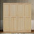 芬兰松木实木衣柜，四门组装整体衣柜，现代简约式大衣柜（YG080）(四门衣柜YG080顶柜需补差价)