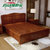 健舒宝 床 高箱储物床卧室双人床1.8米1.5米现代中式木床 婚床(1.8M*2.0M 框架床)