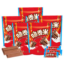 德芙脆香米巧克力分享装120gx5袋 送礼糖果休闲食品礼品(新旧包装随机发放)(120gx5袋)