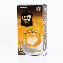 惜香缘越南中原G7咖啡卡布奇诺速溶咖啡(榛果味18g*12)
