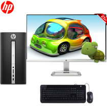 惠普（HP）550-230cn家用办公台式机电脑（i3-6100/4G内存/500G硬盘DVD光驱Win10系统）(主机+27英寸显示屏)