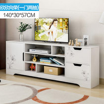 物植 电视柜 ZT-09(升级款140cm两抽暖白欣欣向荣)