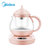 美的（Midea）养生壶全自动加厚玻璃电热烧水壶花茶壶煮茶器 MK-YS15E203(粉色)