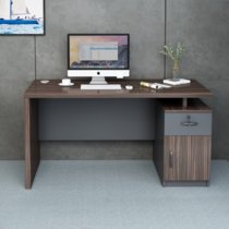 云艳YY-LCL578 电脑桌办公桌简约现代职员中式单人办公位写字台1.2米(默认 默认)