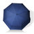 谋福 全自动雨伞双人伞成人男女商务黑胶防晒晴雨两用折叠雨伞(藏青色)