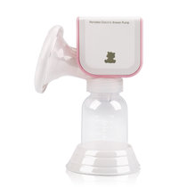 小白熊电动吸奶器 USB供电便携吸乳器 拔奶器挤奶器 0637