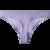 梦邦女士冰丝薄款一片式内裤时尚性感无痕女T裤丁字裤真人情趣诱惑裤头(紫色 XL)