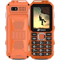 天语（K-Touch）T3 移动/联通2G 双卡双待 三防直板老人手机 橙色