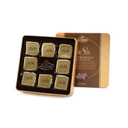 金帝巧克力 金帝68%浓醇黑可可巧克力240g 情人节礼盒