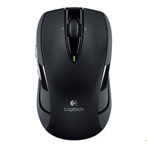 罗技（Logitech）M545 无线激光鼠标 M525升级版 支持Win8笔记本电脑(黑色)