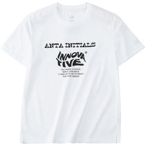 安踏短袖T恤女装2022女士跑步T恤健身服上衣 A09501XL白色系 休闲运动T恤