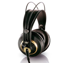 AKG/爱科技 K240S头戴式专业发烧级监听耳机 录音师音乐hifi耳机(黑色)