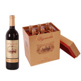 法国进口红酒维诺特干红葡萄酒整箱六瓶(六只装)
