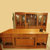 红木家具2.2米书桌实木办公桌三组合书柜缅甸花梨木大果紫檀(其他 单个书柜)