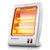 志高(CHIGO) 取暖器小太阳烤火炉迷你电暖气片办公室家用节能电暖器电暖炉 80D/80C
