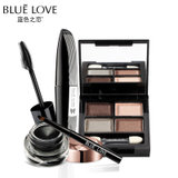 BLUELOVE/蓝色之恋 魅力眼妆3件套 化妆品彩妆套装全套组合*(04 1)