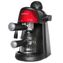 柏翠咖啡机PE3800意式高压蒸汽 红