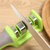 素亲 创意家用快速磨刀器定角磨刀石棒神器厨房菜刀多功能小工具(灰绿)