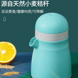 美之扣 橙汁榨汁机手动压橙子器 简易迷你炸果汁杯 小型家用水果柠檬榨汁器 绿色