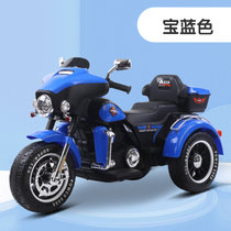 儿童电动摩托车大号可坐人三轮车小孩玩具电瓶双驱动童车男女宝宝(粉色)