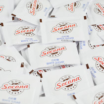 Socona白砂糖包 咖啡伴侣优质白糖包Sugar糖条50袋X2袋 100包