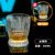 威士忌酒杯洋酒杯套装水晶玻璃家用创意古典酒吧白兰地喝啤酒杯子(【260ml】水草杯 买一送一)
