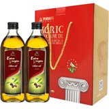 阿格利司榨橄榄油1L*2 原装进口特级初榨橄榄油1L*2瓶经典礼盒