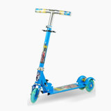 大贸商 加厚儿童滑板车轮滑车 户外健身运动玩具(三轮滑板车蓝色)