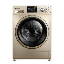 小天鹅(LittleSwan)洗衣机全自动滚筒10公斤家用一级变频除菌家用智能家电TG100V80WDG5(金色 10公斤)